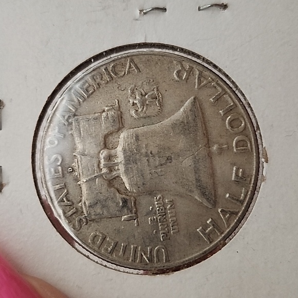 1954 D Franklin Half Dollar - Picture 5 of 6